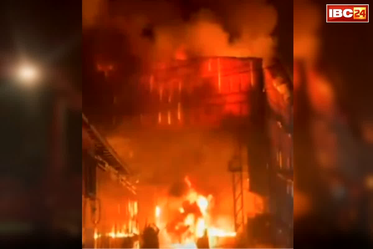 Ghaziabad Factory Fire News: फैक्ट्री में लगी भयंकर आग, दो बड़ी फैक्ट्रियां धू-धू कर जलीं, इलाके में अफरा-तफरी, कई शहरों से बुलानी पड़ी दमकल
