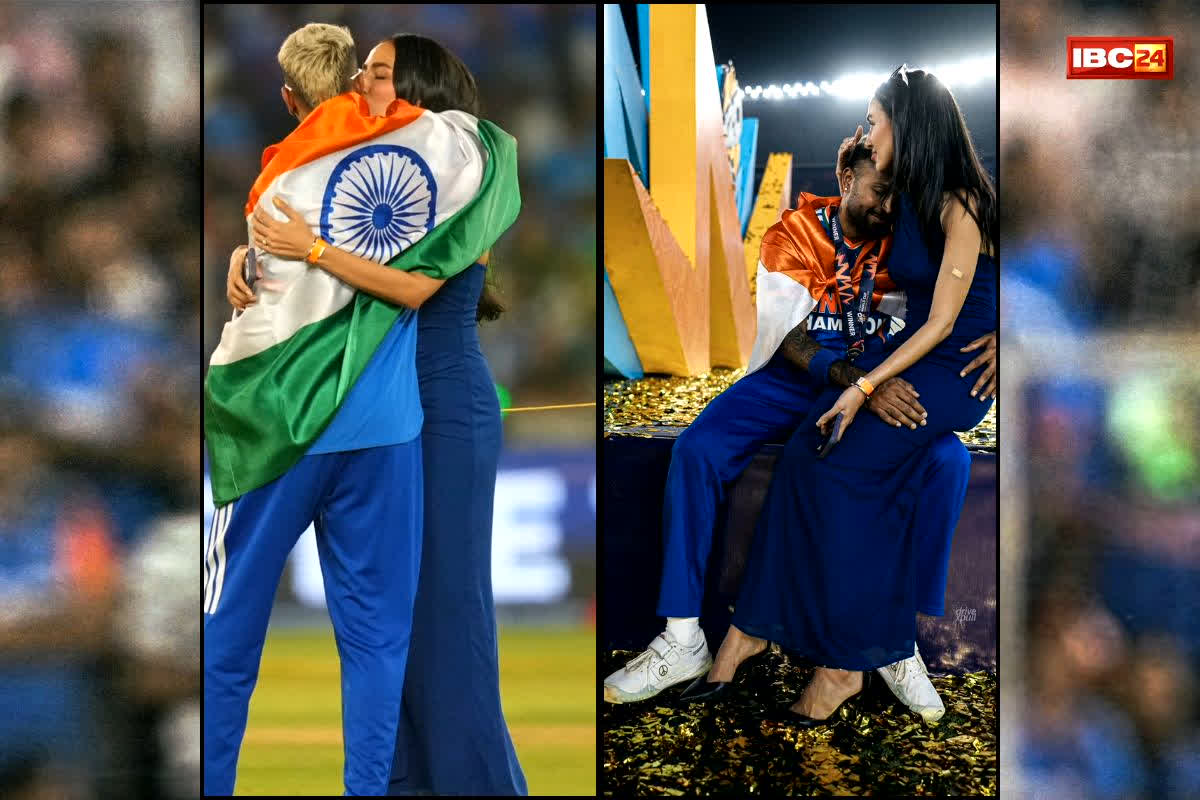 Hardik Pandya With Girlfreind Mahieka Sharma : वर्ल्ड कप जीतने के बाद खुद को रोक नहीं पाए हार्दिक, बीच मैदान में ही गर्लफ्रेंड के साथ करने लगे ऐसा काम, वीडियो देख आप भी हो जाएंगे हैरान