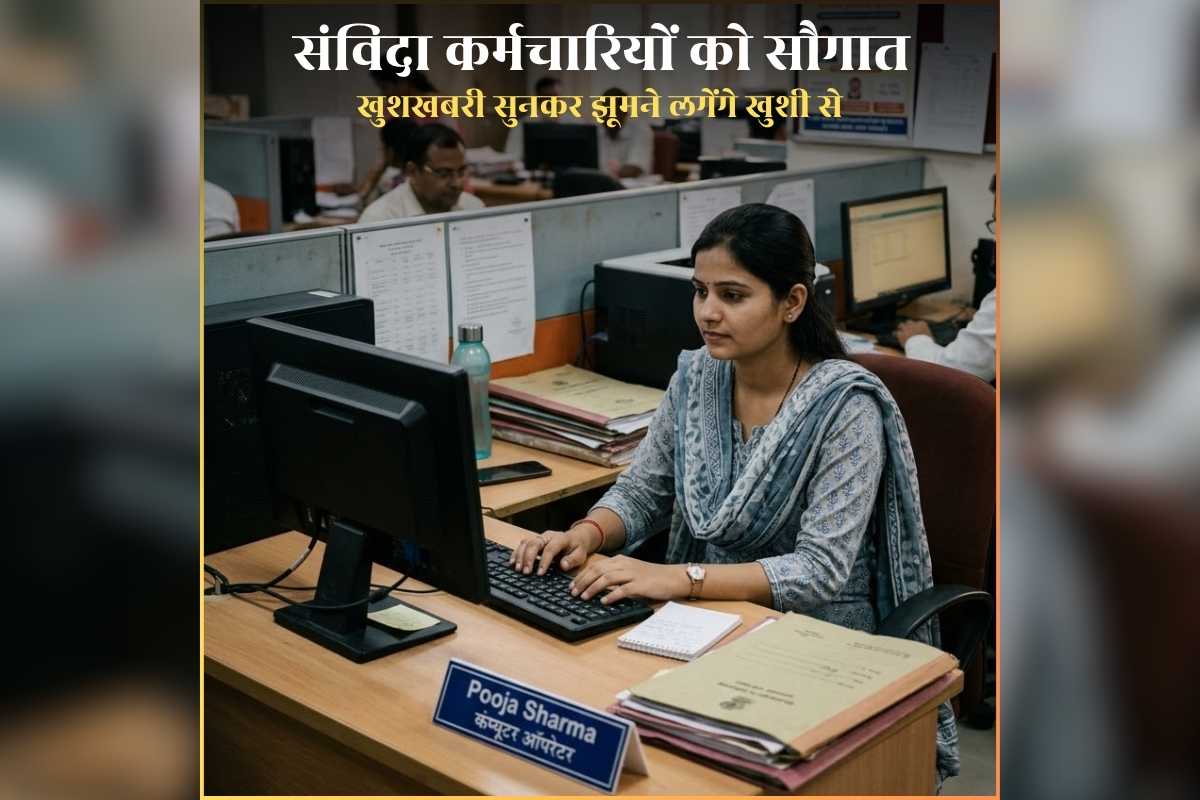 Contract Employees: BJP सरकार ने तय कर दी संविदा कर्मचारियों को सौगात देने की तारीख, जानकर झूमने लगेंगे खुशी से, 1 मई से सैलरी भी मिलेगी बढ़कर