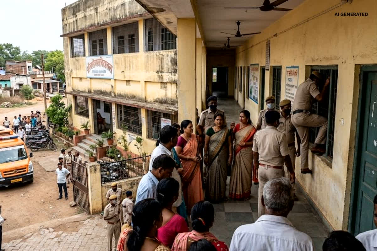 School Principal Death: सुबह स्कूल पहुंचे बच्चे, लेकिन कमरे से बाहर नहीं आए प्राचार्य, खिड़की से झांका तो उड़ गए सबके होश