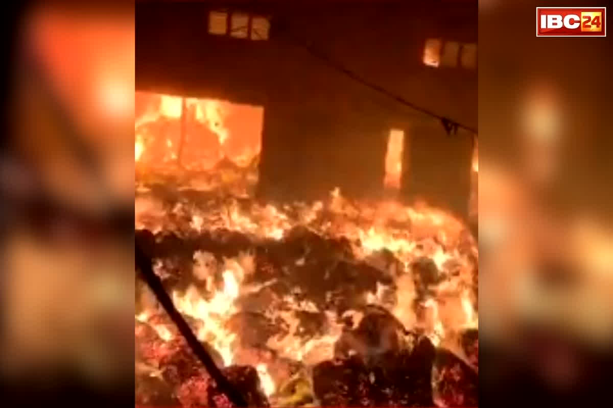 Raipur Factory Fire News: राजधानी में भीषण आगजनी, जलकर स्वाहा हुई ये बड़ी फैक्ट्री, मौके से आई भयावह तस्वीरें