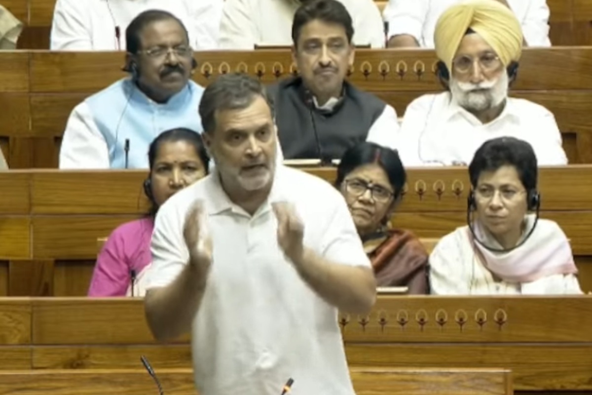 Rahul Gandhi Parliament Speech: सदन में मनुवाद का जिक्र.. PM मोदी को बताया जादूगर, सरकार पर लगाई आरोपों की झड़ी.. जानिए राहुल गांधी के भाषण की बड़ी बातें
