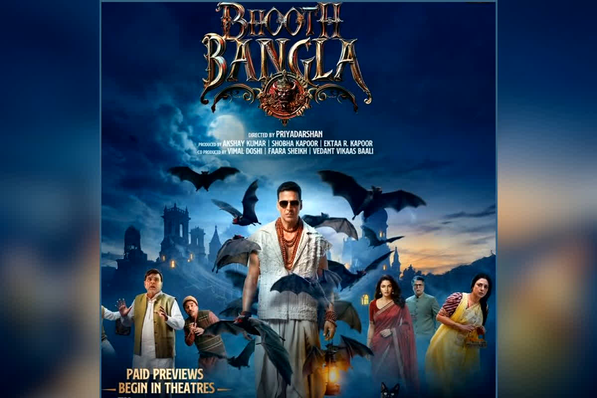 Bhooth Bangla Box Office Collection Day 2: बॉक्स ऑफिस पर अक्षय कुमार की फिल्म का तूफान! पहले शनिवार की कमाई में आया ऐसा उछाल, जिसने सबको चौंका दिया!