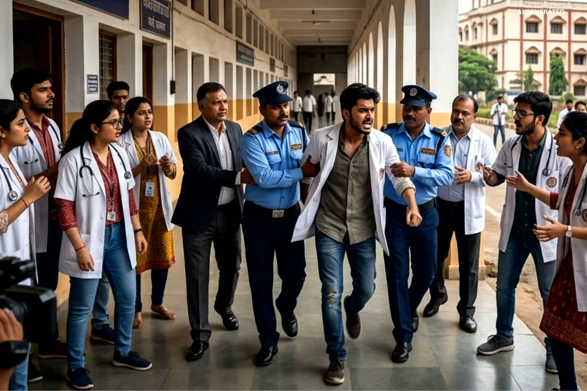 GRMC Gwalior MBBS Fight : मेडिकल कॉलेज में भारी बवाल! एक ‘कमेंट’ और 5 भावी डॉक्टरों का करियर दांव पर, डीन के इस कड़े फैसले से मचा हड़कंप