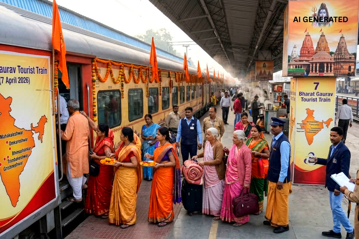 IRCTC 7 Jyotirlinga Yatra 2026 : शिव भक्तों की मुराद पूरी ! 12 दिन, 7 ज्योतिर्लिंग और सारी सुविधाएं फ्री, जानें कितनी होगी टिकट की कीमत