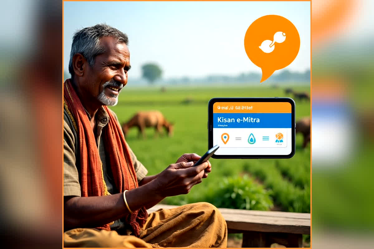 Kisan e-Mitra: अब किसानों का नया डिजिटल साथी! Kisan e-Mitra AI चैटबॉट ऐसे देगा हर सवाल का सटीक जवाब, वो भी मिनटों में!