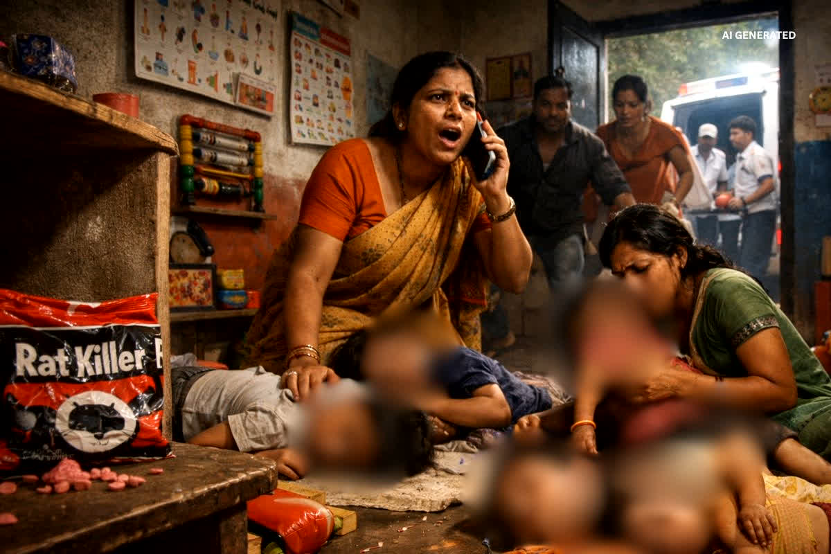 Mandala Anganwadi Poision News : सावधान! आपके बच्चे भी जाते हैं आंगनबाड़ी? 5 मासूमों के साथ केंद्र के अंदर ही हो गया खौफनाक कांड, एसडीएम ने दिए जाँच के आदेश