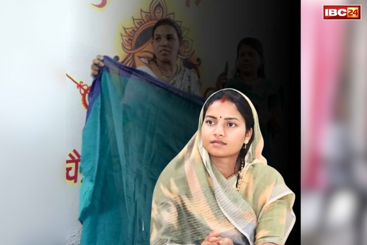 Laxmi Rajwade Laetst News: रंग छोड़ने की शिकायत पर मंत्री लक्ष्मी राजवाड़े ने खुद धोकर देखी आंगनबाड़ी वाली साड़ी.. होगी इस कथित घोटाले की जांच..