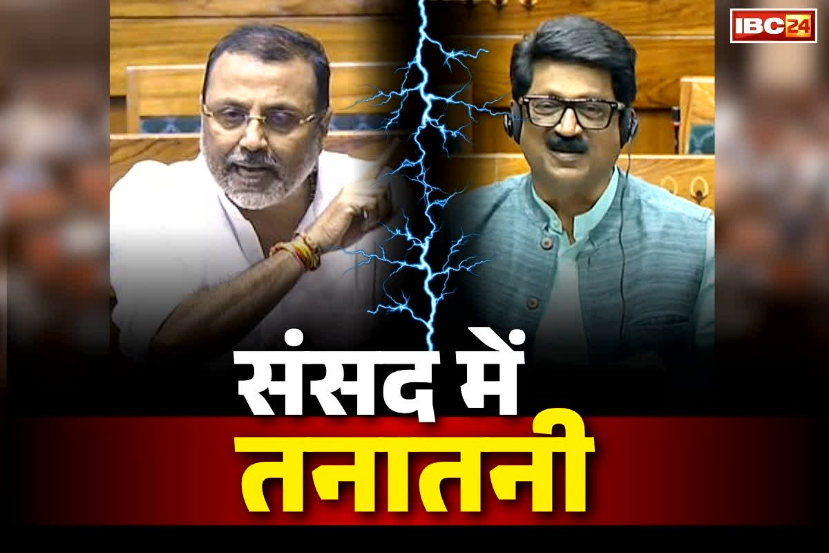 Nishikant Dubey on Aditya Thackeray: निशिकांत ने लगाए ‘हीरोइन को मारने’ के आरोप तो भड़क उठी शिवसेना.. संसद में आखिर किस बात पर भिड़ गए ये दो सांसद? देखें ये वीडियो