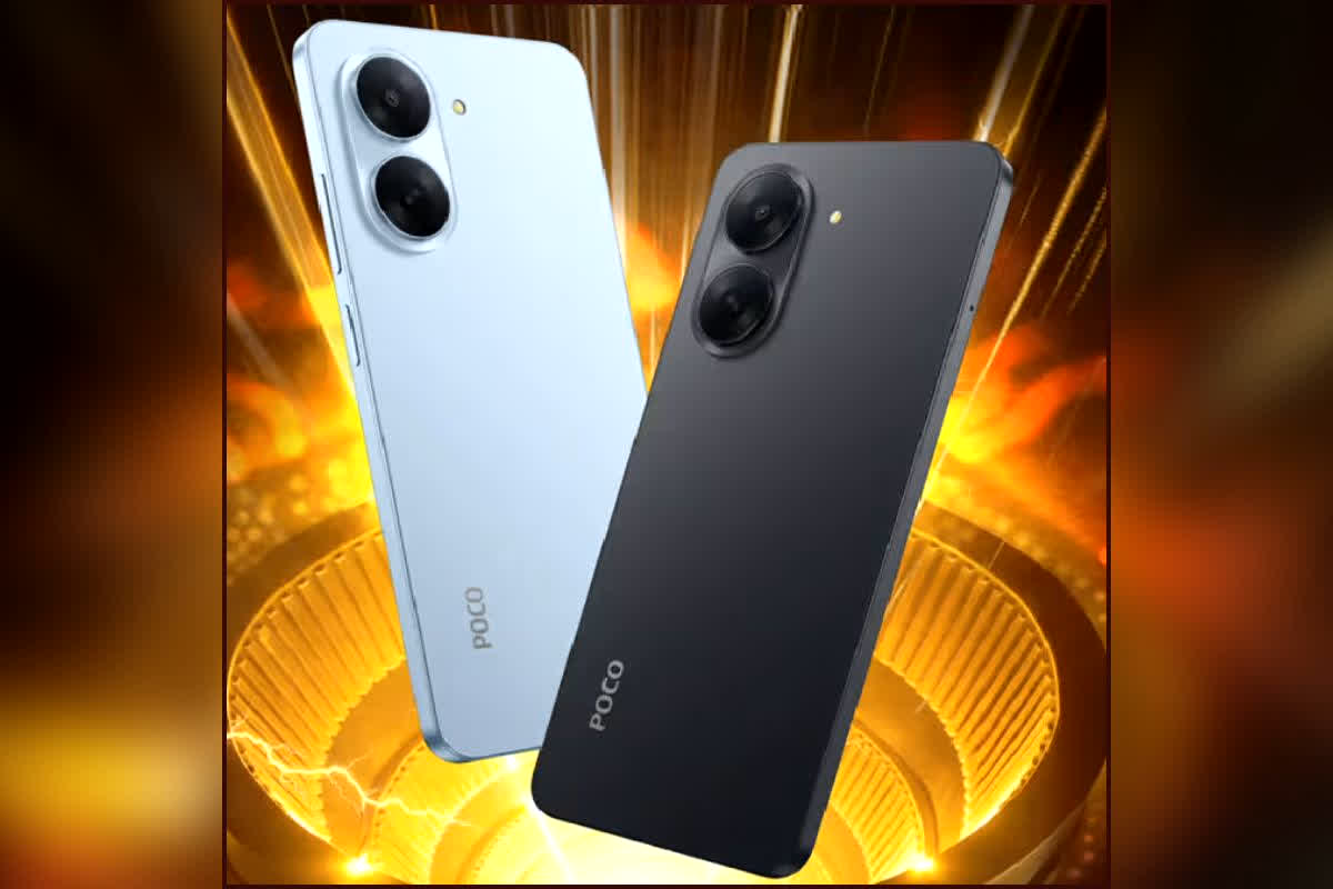 Poco C81x Sale Date: फोन खरीदने से पहले यह जरूर जानें! 4 साल अपडेट और 5200mAh बैटरी वाले इस फोन का सेल आज से शुरू, मौका हाथ से गया तो पछताओगे