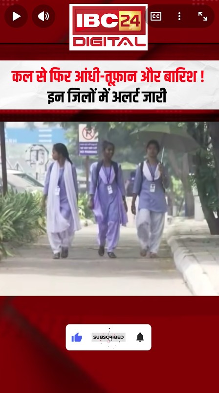 MP Weather Update News: कल से फिर आंधी-तूफ़ान और बारिश! इन जिलों में अलर्ट जारी