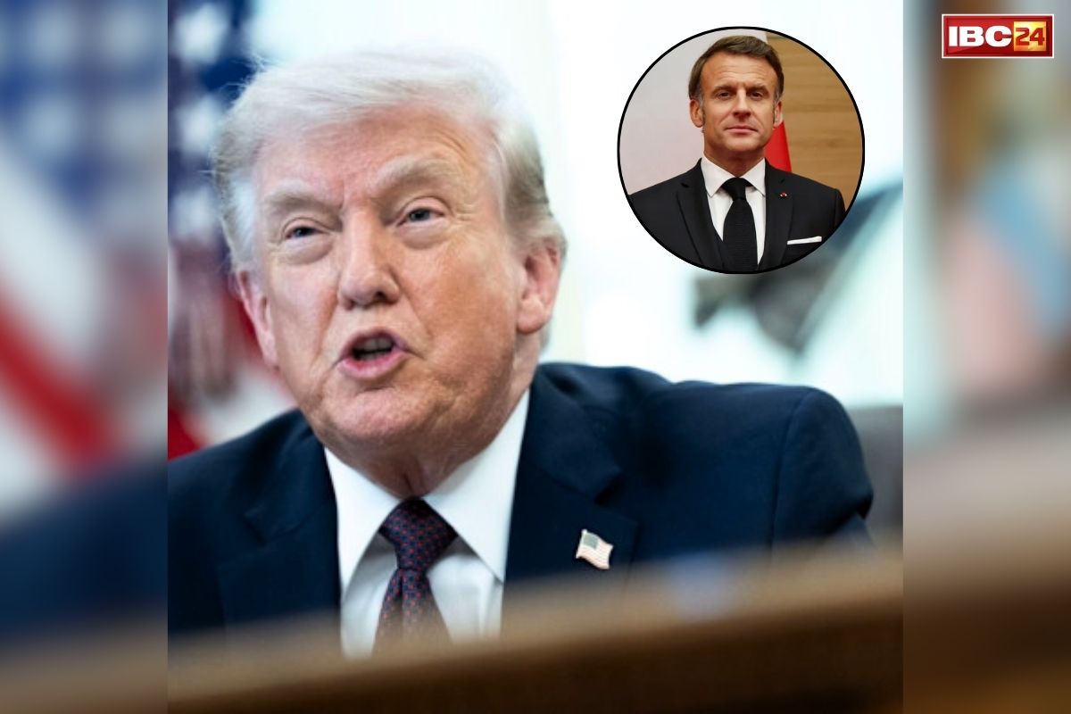 Trump Mocks French Presiden: ट्रंप ने उड़ाया फ्रांसीसी राष्ट्रपति का मजाक.. बीवी के थप्पड़ जड़ने वाले वीडियो की तरफ था इशारा, आप आपने देखा वो Clip?