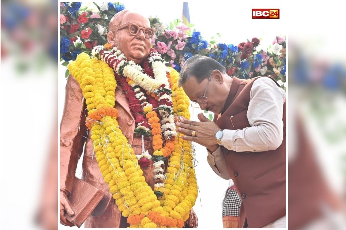 Ambedkar Jayanti 2026: मुख्यमंत्री विष्णु देव साय ने सामाजिक न्याय के प्रतीक बाबा साहेब आंबेडकर को किया नमन, प्रदेशवासियों से की ये अपील