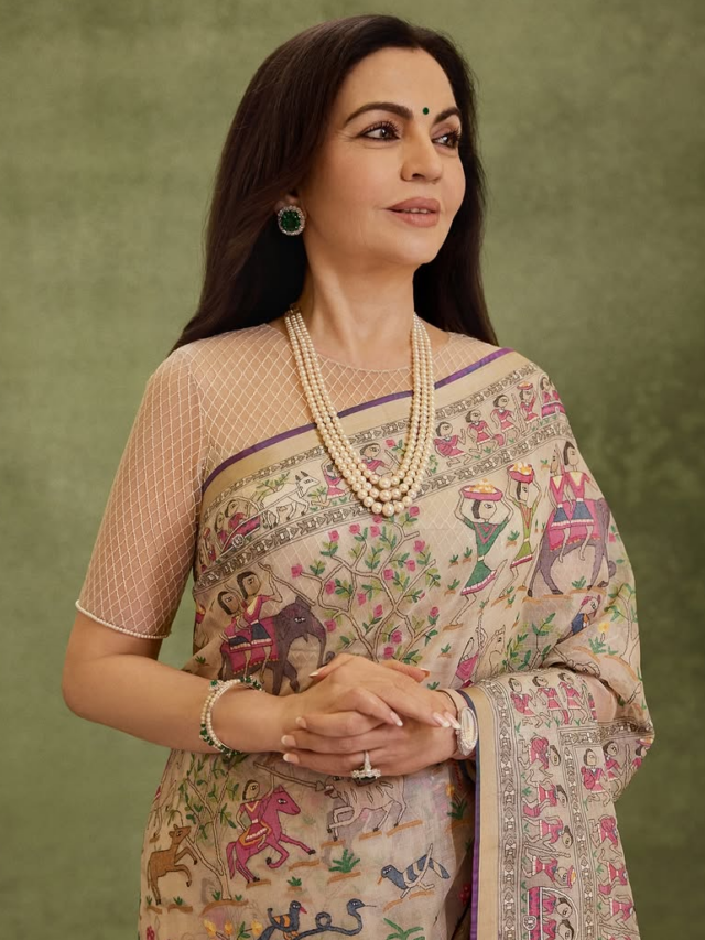 Nita Ambani Jamdani Saree: इतने सालों में बनकर तैयार हुई Nita Ambani की ये वायरल साड़ी, जानें क्या है इसकी खासियत
