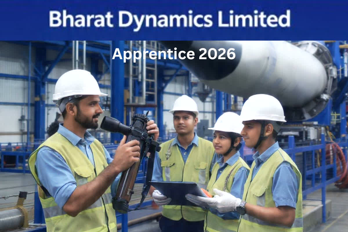 BDL Apprentice Recruitment 2026: सरकारी अप्रेंटिसशिप भर्ती की डेडलाइन अब बेहद करीब, जल्द करें अप्लाई वरना अगली भर्ती के लिए करना पड़ेगा लंबा इंतजार