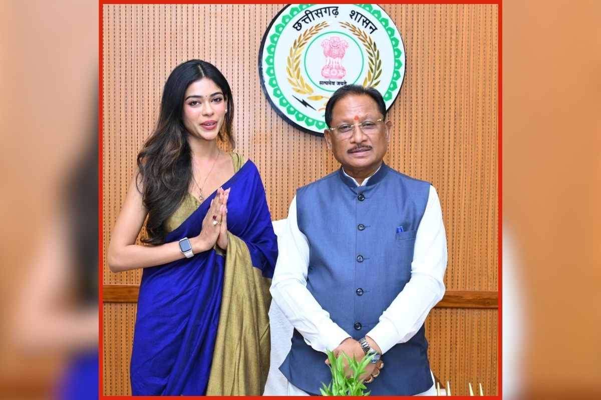 CG News in Hindi: मिस इंडिया छत्तीसगढ़ 2026 अनुष्का सोन ने मुख्यमंत्री विष्णुदेव साय से की मुलाकात, इस मुद्दे पर की चर्चा
