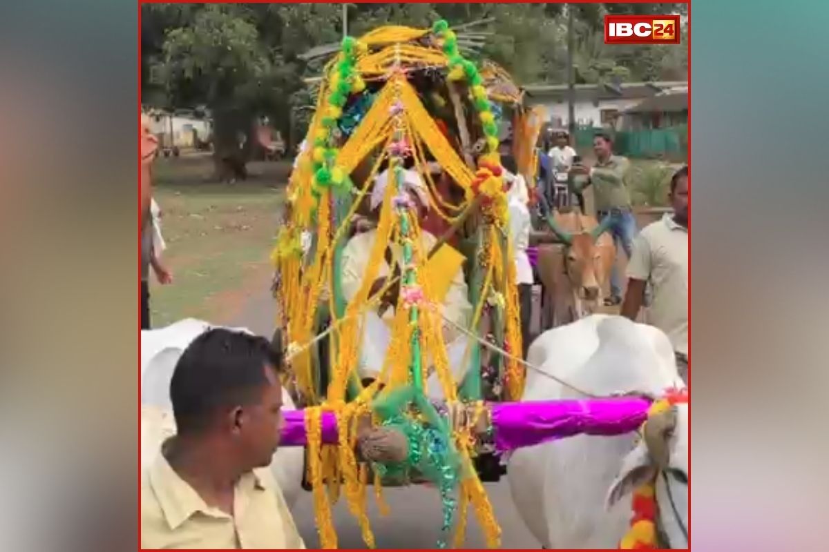 Narayanpur Unique Wedding: ना लग्जरी कार, ना करोड़ों का खर्च… इस खास गाड़ी पर दुल्हन लेने पहुंचा दूल्हा, देख हर कोई हुआ हैरान, आप भी देखें वीडियो