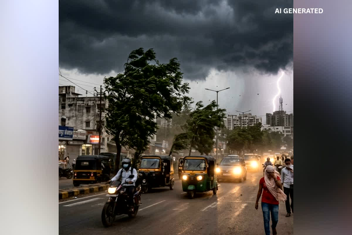 Chhattisgarh Weather Update News : रायपुर समेत पूरे छत्तीसगढ़ में अलर्ट! इन 7 जिलों में तेज हवाओं और बारिश का खतरा, विभाग ने जारी किया ऑरेंज-येलो अलर्ट
