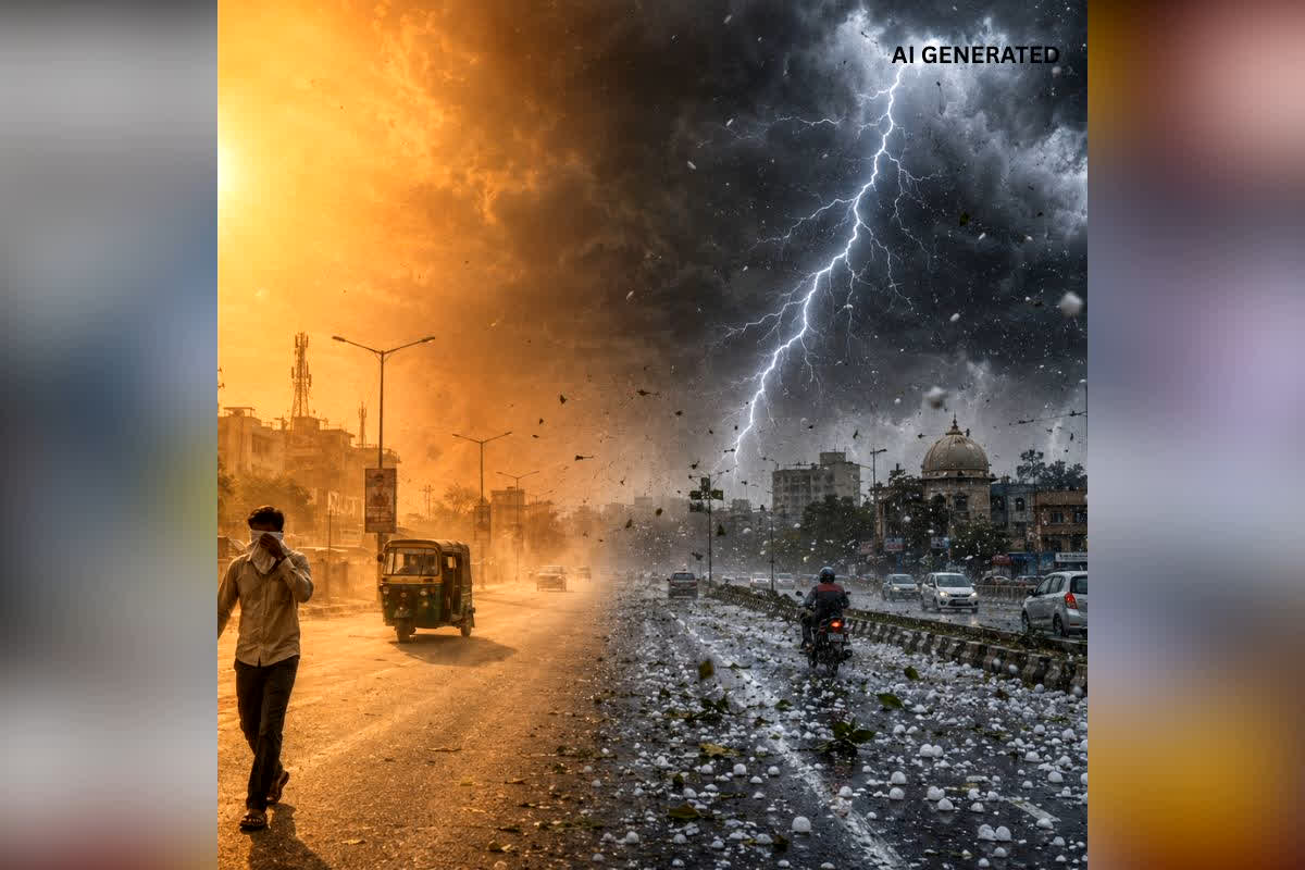 MP Weather Update : नौतपा के बीच मौसम का बड़ा यू-टर्न! दिन में भीषण गर्मी और शाम को ओलावृष्टि, देखें क्या है आपके जिले का हाल