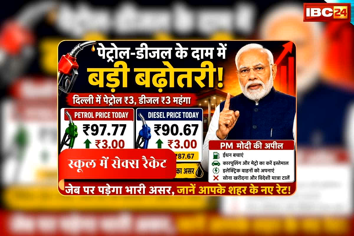 Petrol Diesel Price Today 15 May 2026: पेट्रोल 98 और डीजल 91 रुपए लीटर, अब भारत में बढ़े ईंधन के दाम, जानिए आपके शहर में आज क्या है रेट