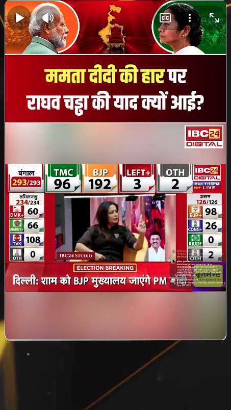 West Bengal Election 2026: Mamata Didi की हार पर Raghav Chadha की याद क्यों आई?