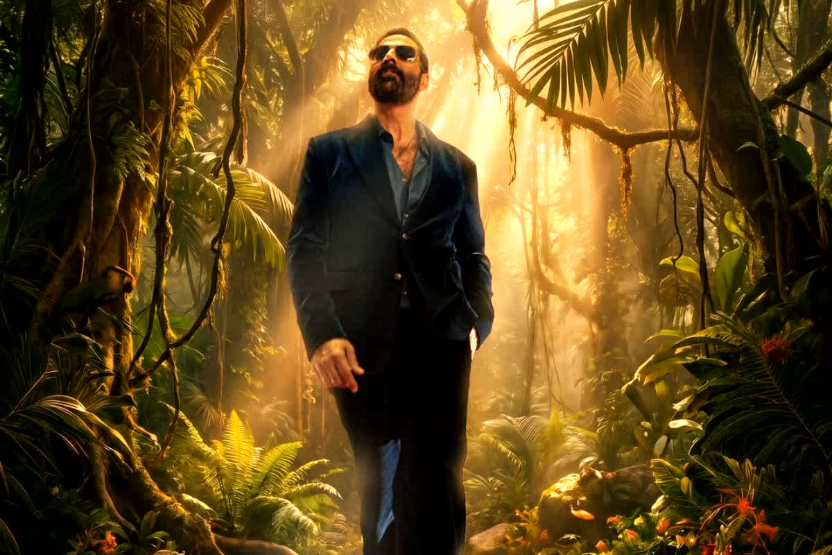 Welcome To The Jungle First Look: अक्षय कुमार का जंगल वाला लुक हुआ रिवील, नए लुक ने मचाया तहलका, फैंस बोले- ये तो ब्लॉकबस्टर है!