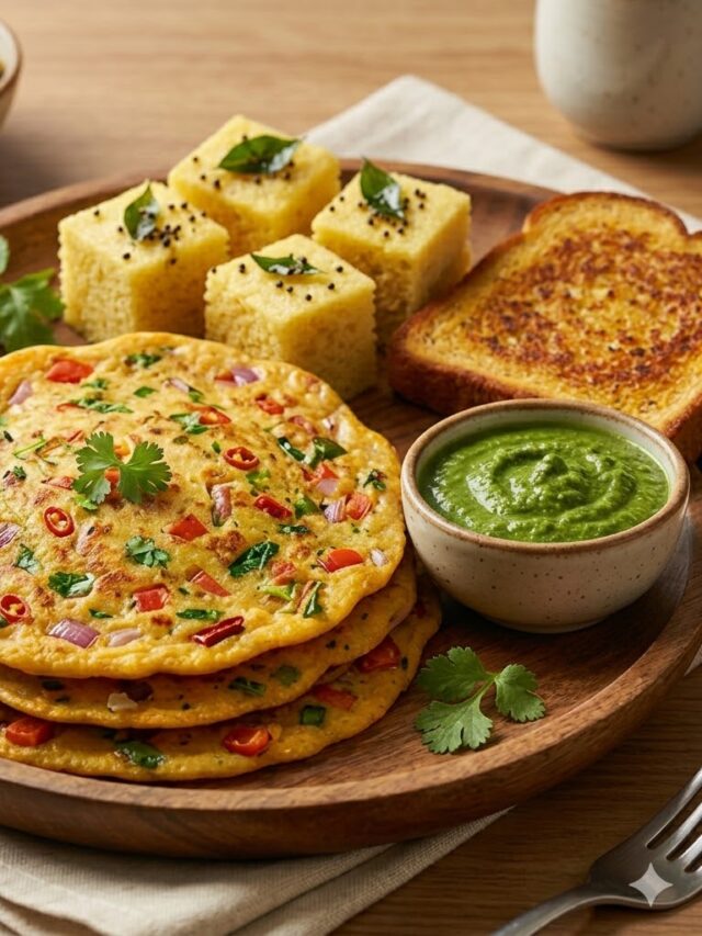 Quick Besan Breakfast Recipes : सुबह के नाश्ते में ट्राई करें बेसन की ये 5 आसान और हेल्दी रेसिपीज़