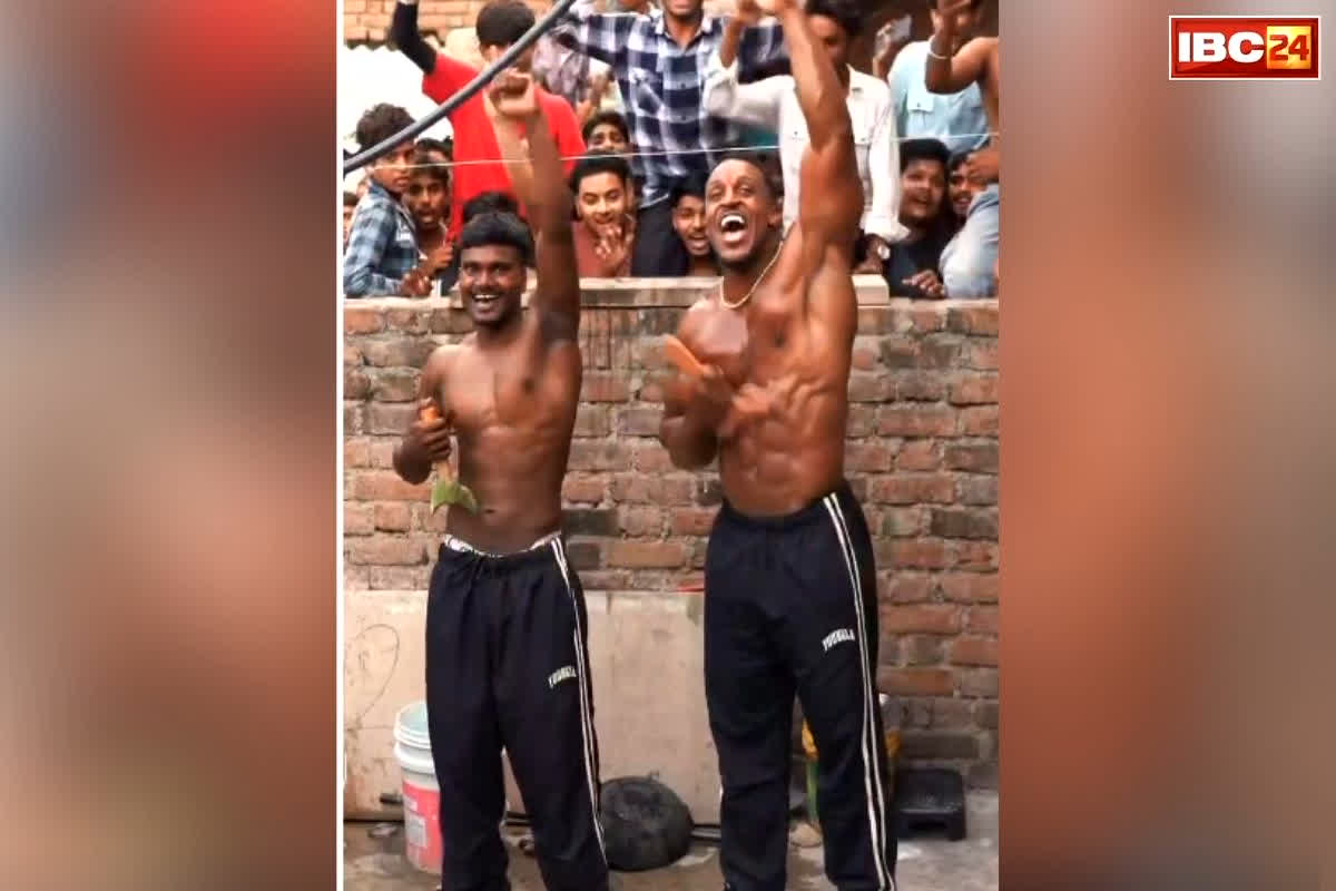 Ashton Hall Gwalior News: MP के इस युवक की चैलेंज पर अमेरिका से आ धमका मशहूर बॉडी बिल्डर! गांव में होने लगी दोनों की ‘फाइट’, वीडियो देख आप भी रह जाएंगे दंग
