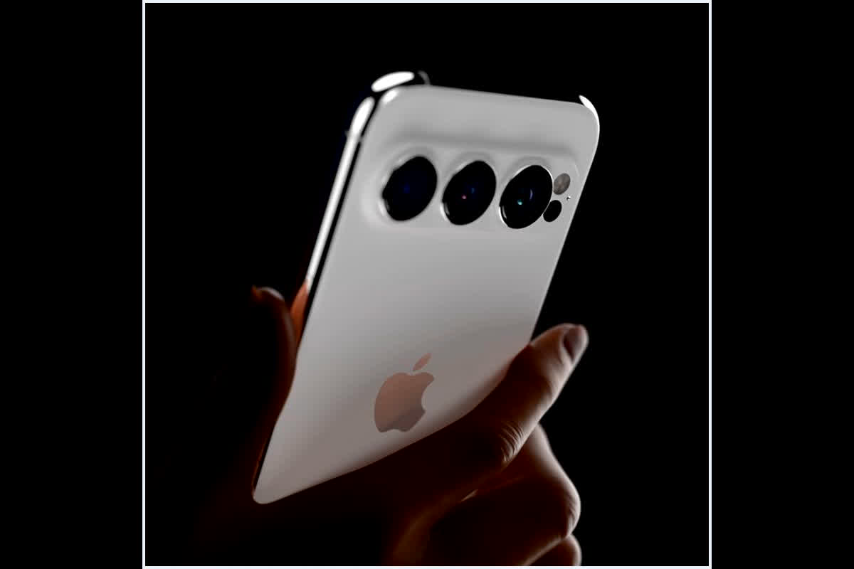 iPhone 20 Series: iPhone 20 का रेंडर नहीं, बल्कि टेक्नोलॉजी का धमाका! बेजल-लेस कर्व्ड डिजाइन ने फैंस की उड़ा दी नींद, लोग बोले- ‘अब फोन नहीं, भविष्य हाथ में’