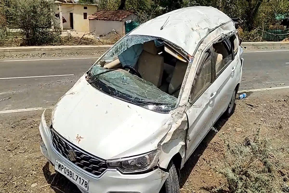 Rajgarh Road Accident News: एक श्रद्धालु की मौत, महिला समेत 9 घायल, मां बगलामुखी के दर्शन कर लौटते समय हुआ भीषण हादसा