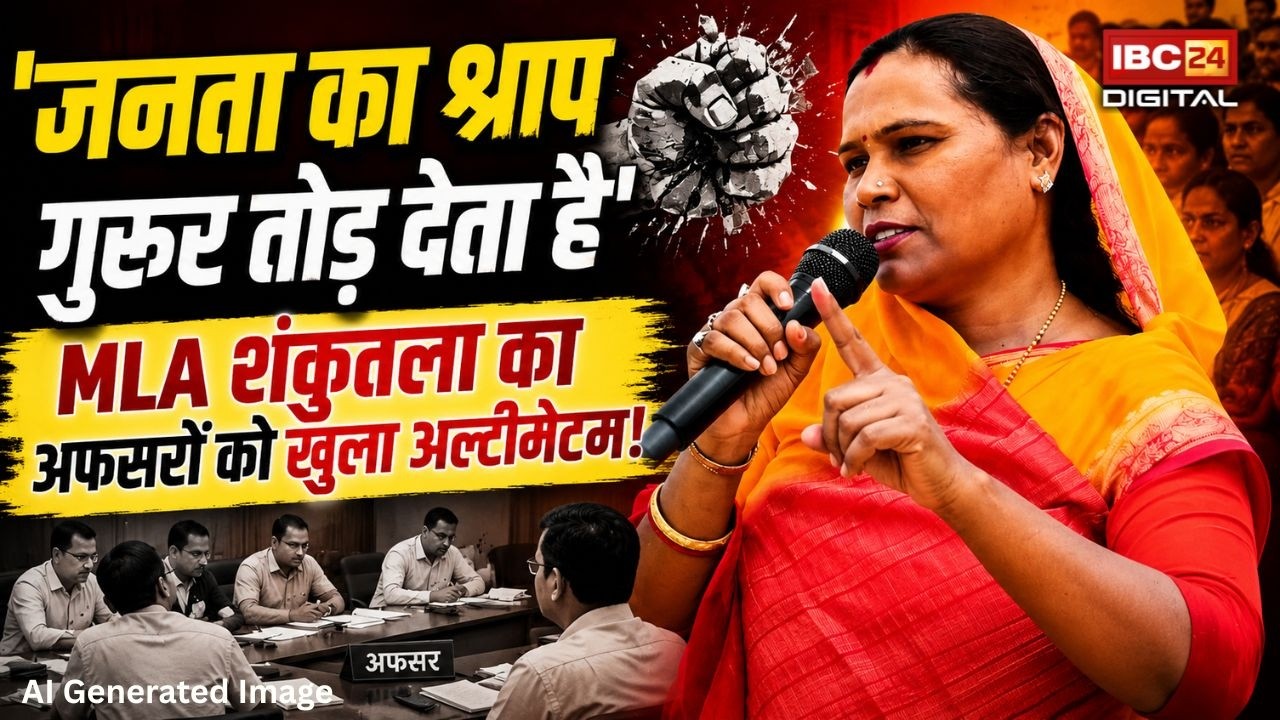 CG News: “गुरूर में मत रहो!” MLA Shakuntala Porte ने मंच से अफसरों को दी खुली चेतावनी |