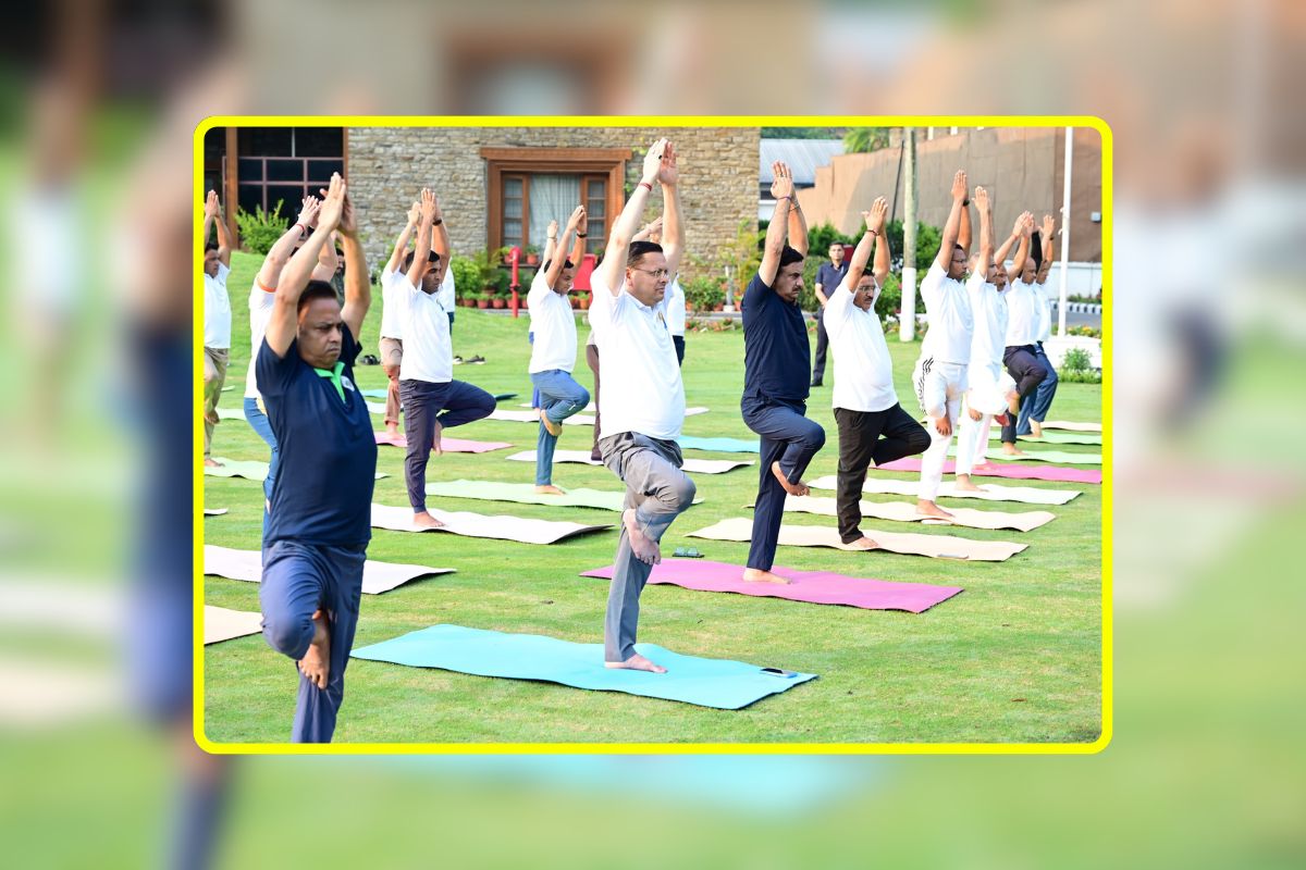 Pushkar Singh Dhami Yoga: योग को बनाएं दिनचर्या का हिस्सा, योग दिवस से पहले मुख्यमंत्री धामी ने किया अभ्यास, प्रदेशवासियों से की खास अपील