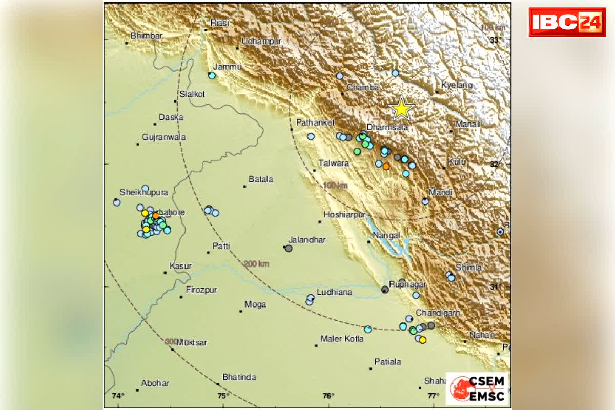 Earthquake in Himachal Pradesh: भारत के इन दो राज्यों में भूकंप से हिली धरती.. रिक्टर स्केल पर 5.0 रही तीव्रता, जानें कितना गहरा था इस कंपन का केंद्र