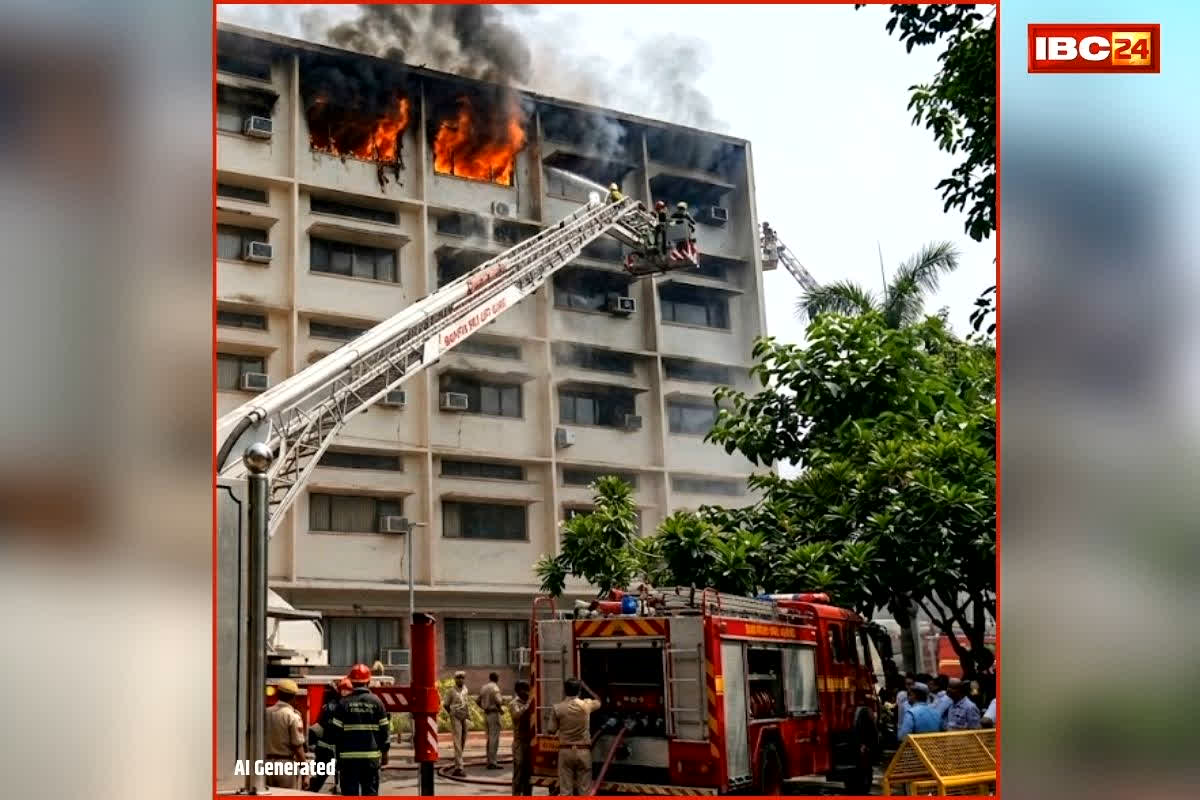 Delhi Education Ministry Fire Video: राजधानी के शिक्षा मंत्रालय ऑफिस में लगी आग, फायर ब्रिगेड की 8 गाड़ियां मौके पर… मची भगदड़