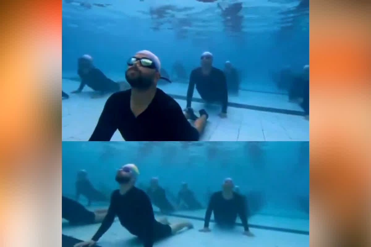 Indian Navy Yoga Under Water : जहां सांस लेना भी चुनौती, वहां नौसैनिकों ने किया योग! समंदर की गहराइयों से आया ऐसा VIDEO, देख दुनिया रह गई हैरान