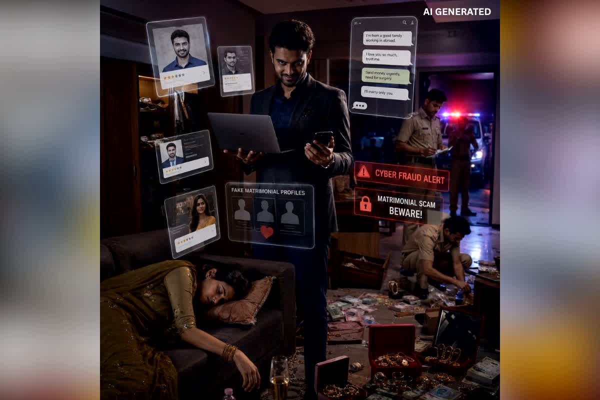Raipur Matrimonial Cyber Fraud Case : शादी का सपना दिखाकर बिछाता था जाल! गोल्ड मेडलिस्ट मैट्रिमोनियल साइट पर महिलाओं को बनाता था टारगेट, बेहोश कर करता था ये काम