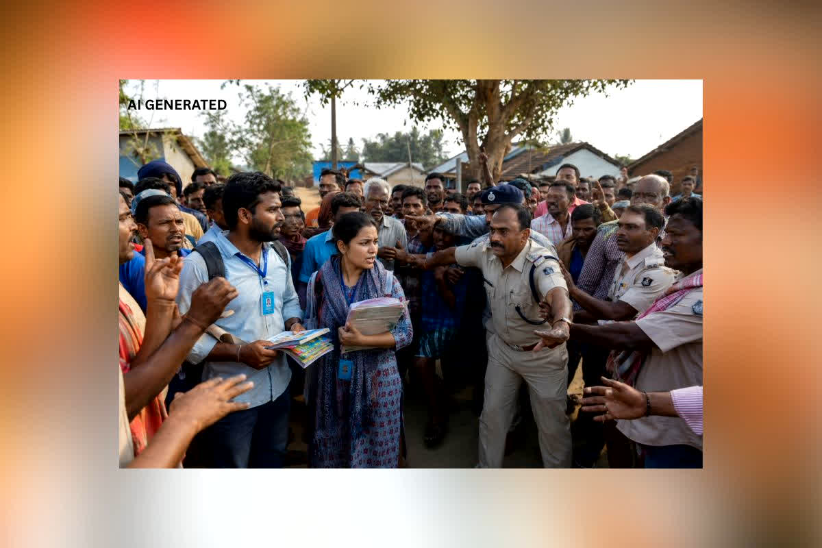 Odisha Mob Violence Rayagada :रास्ता पूछना और बिस्कुट बांटना पड़ा भारी! एक अफवाह फैलते ही महिला समेत बाहरी राज्यों के कर्मियों पर टूटी भीड