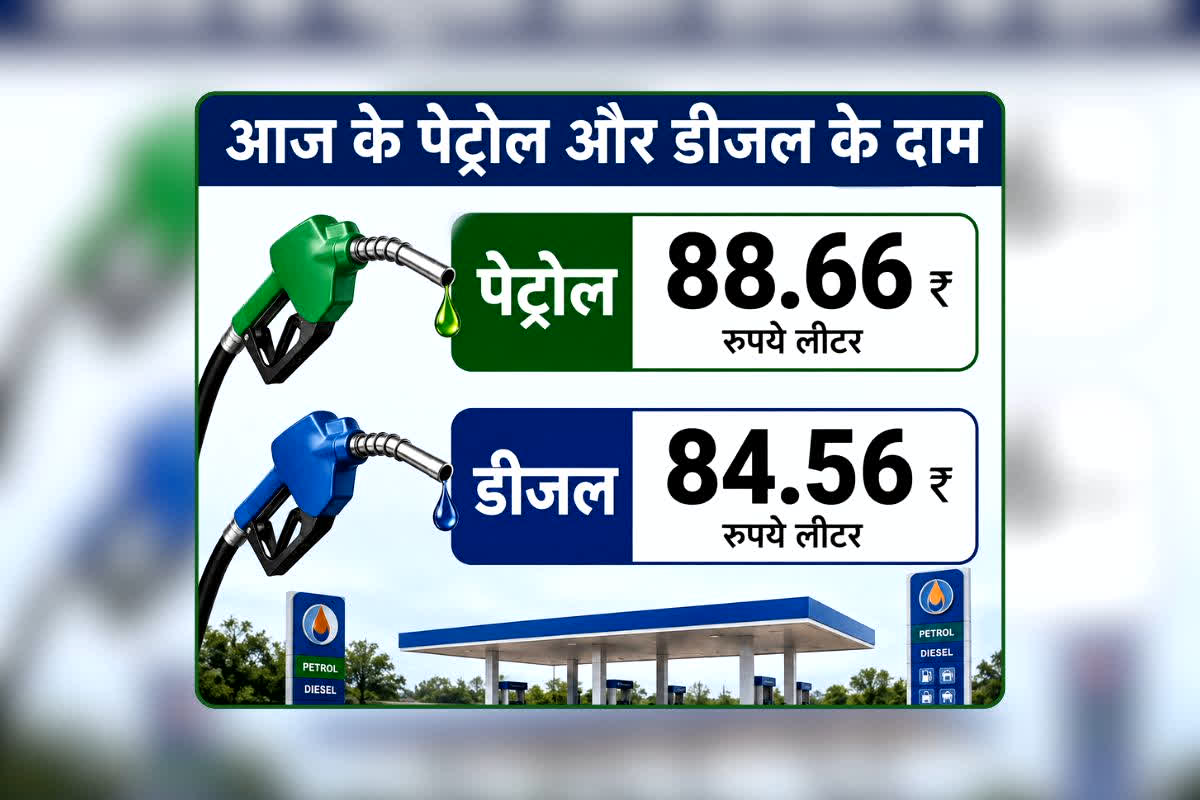 Petrol Diesel Price 10 June 2026: क्या आज फिर बदले ईंधन के दाम! कच्चे तेल की कीमतों में आग के बावजूद यहां बिक रहा पेट्रोल 88.66 रुपये और डीजल 84.56 रुपये, जानिए आपके शहर का ताजा रेट