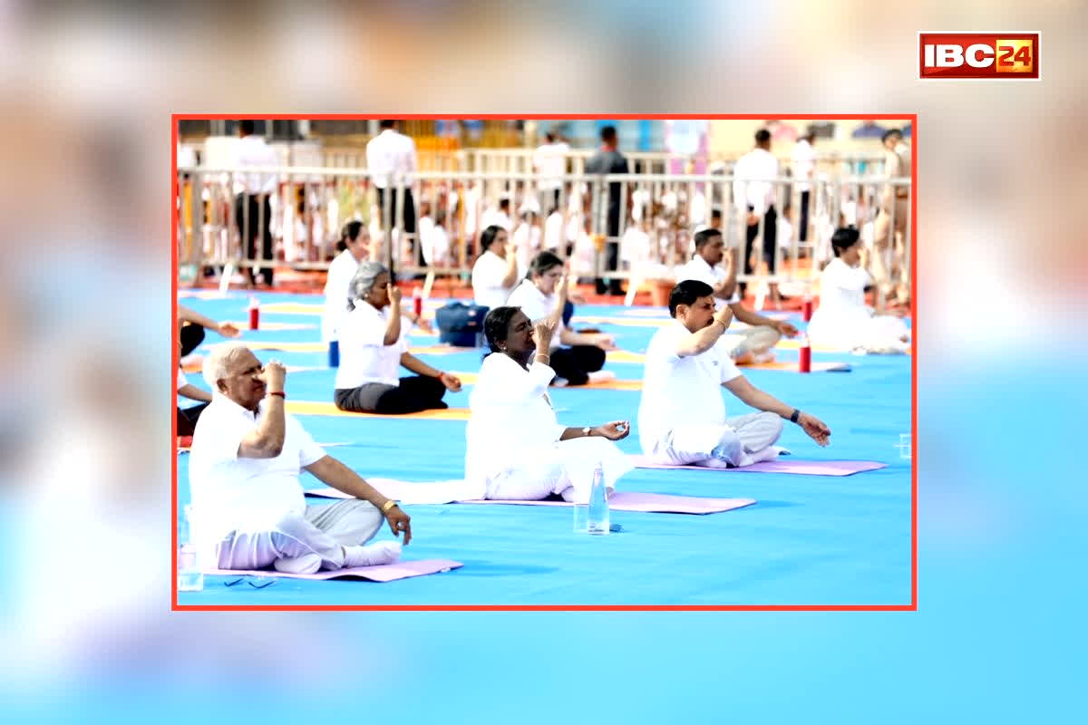 International Yoga Day 2026: योगमय हुआ मध्‍यप्रदेश, राष्ट्रपति ने 5000 साधकों के साथ किया योगाभ्‍यास, सीएम डॉ.  मोहन यादव और राज्यपाल मंगुभाई पटेल भी रहे मौजूद 