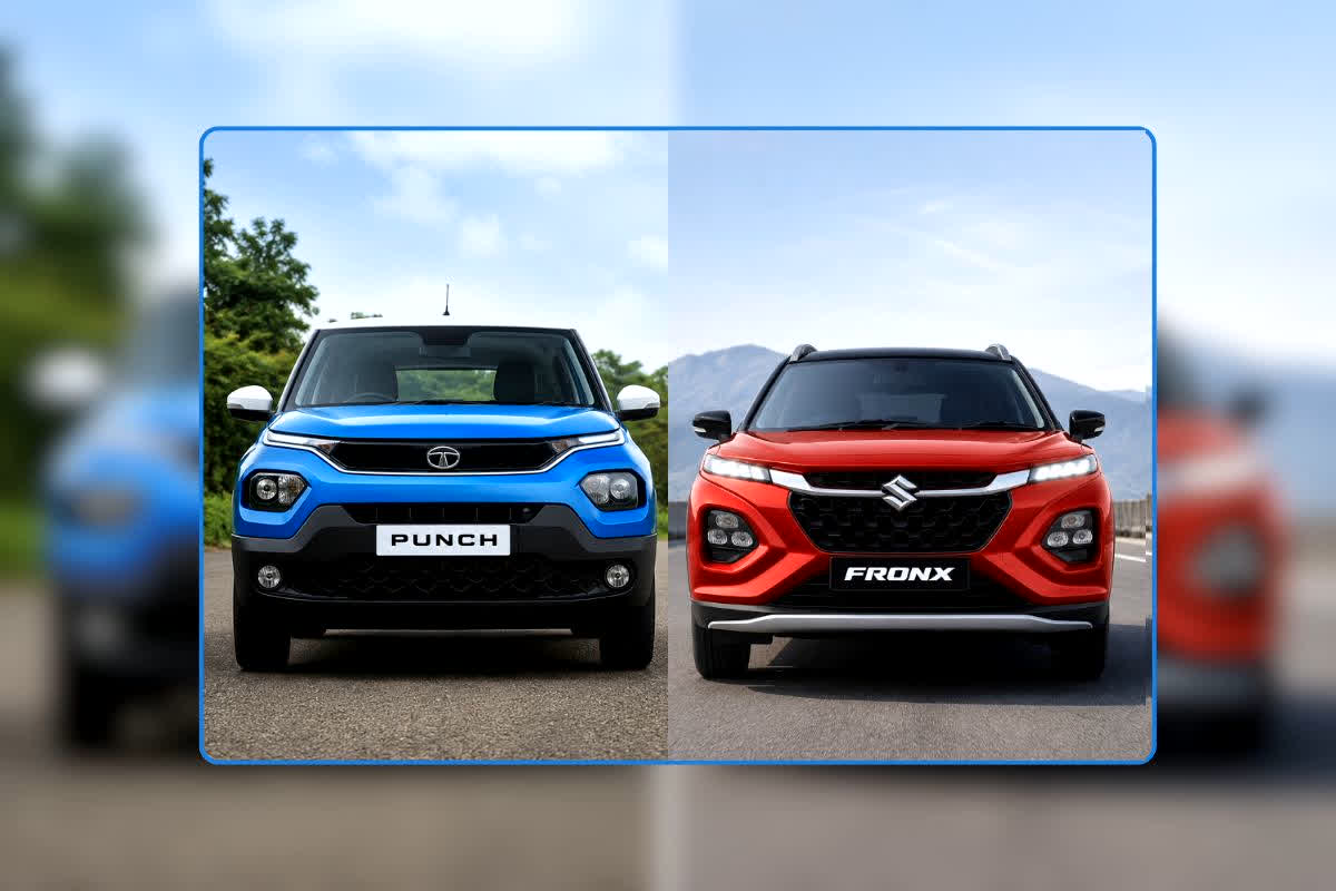 Tata Punch vs Maruti Fronx: बड़ा कन्फ्यूजन! Punch और Fronx में कौन सी SUV देती है ज्यादा फीचर्स और कम कीमत में बेस्ट वैल्यू? जवाब सुनकर बदल जाएगा आपका फैसला