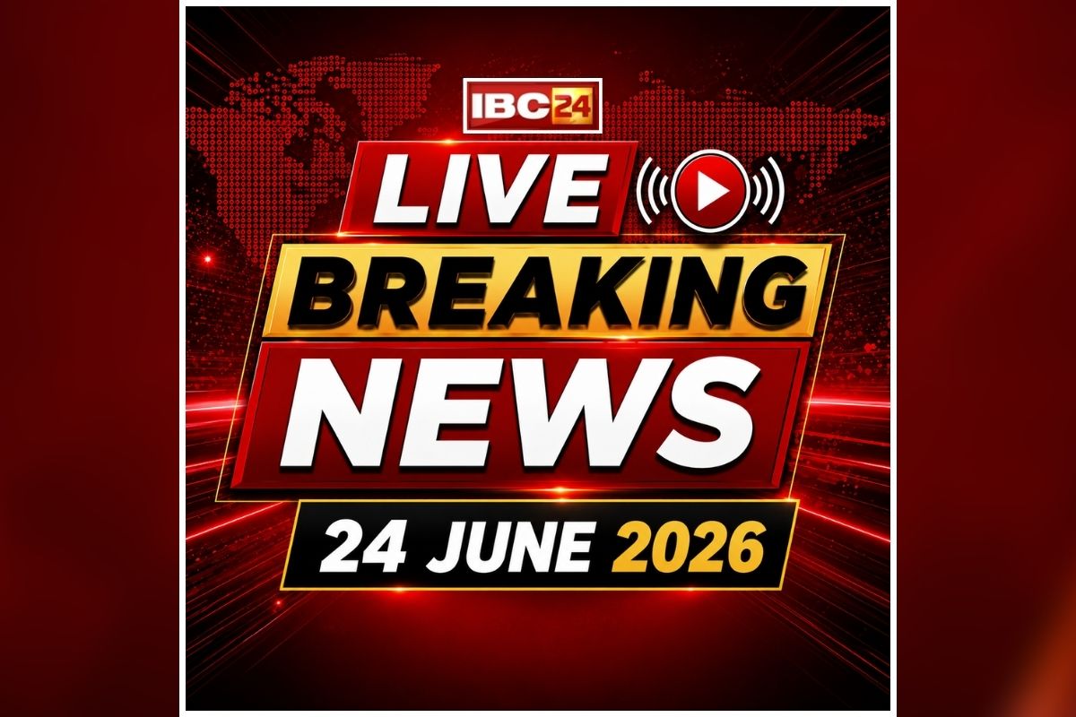 Today Live Breaking News and Updates 24 June 2026: उद्योग भवन के पास झुग्गियों में भीषण आग, दमकल की कई गाड़ियां मौके पर, इलाके में दहशत का माहौल