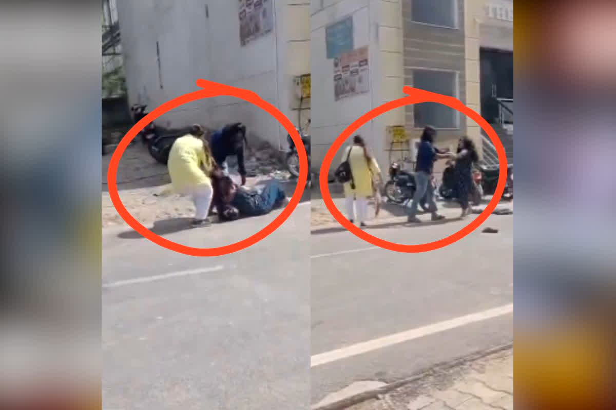 Agra Husband Wife Girlfriend Fight : ‘पति, पत्नी और वो’ का ड्रामा! गर्लफ्रेंड संग होटल में रंगरलियां मना रहा था पति, तभी पहुंच गई पत्नी, फिर बीच सड़क हुआ कांड