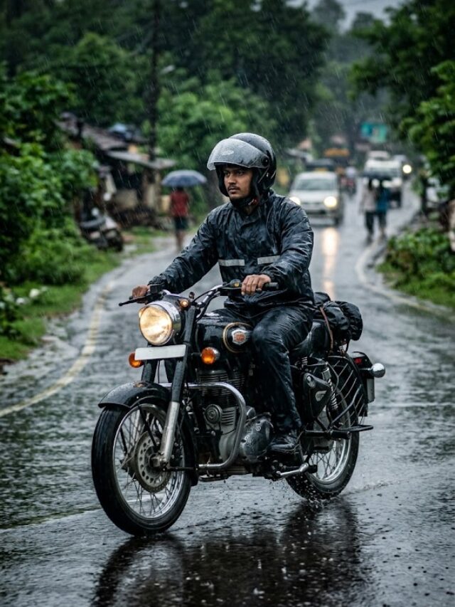 बारिश में बाइक रोकते समय पहले कौन-सा ब्रेक दबाएं? जानें सही तरीका, नहीं तो हो सकता है हादसा
