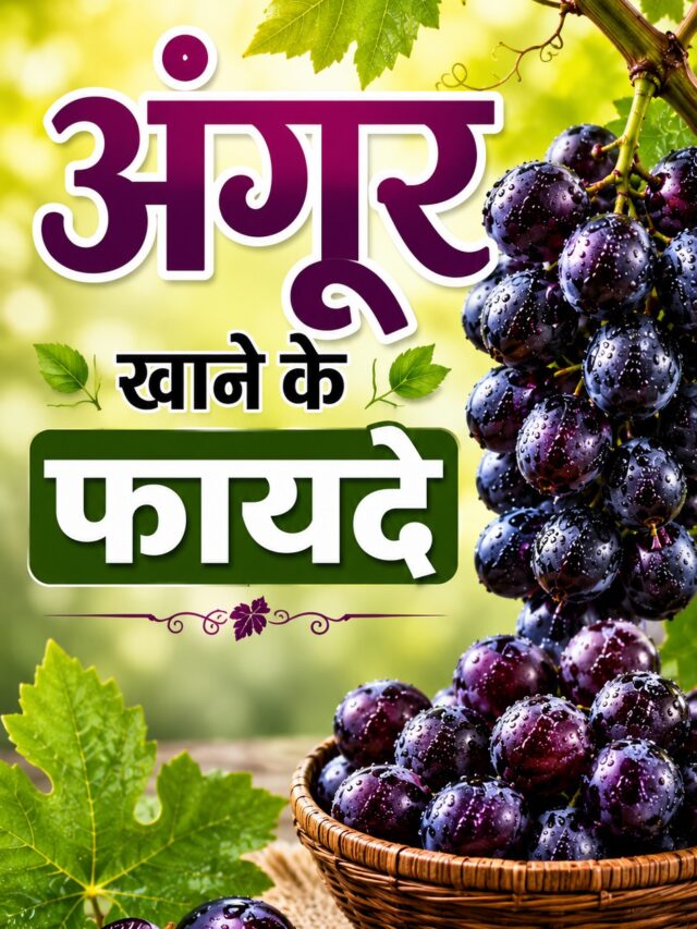 Grapes Health Benefits: सेहत का खजाना है अंगूर, जानिए इसके बेहतरीन फायदे