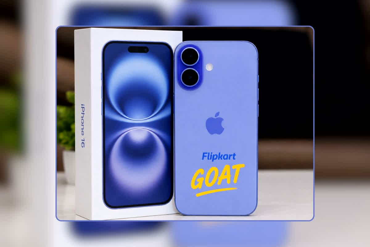 iPhone 16 Flipkart Goat Sale: iPhone 16 पर चौंकाने वाला डिस्काउंट! Flipkart सेल से पहले गिरी कीमत, खरीदने से पहले चेक करें पूरी डील