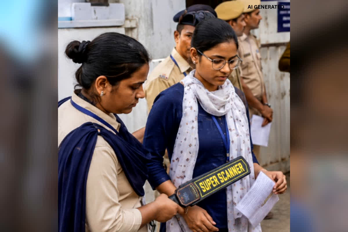Jaipur RE-Neet exam Cheating : शरीर के इस हिस्से में मोबाइल छिपाकर NEET देने पहुंची छात्रा, मेटल डिटेक्टर पर दिया ‘हुक’ का बहाना, फिर खुल गई पूरी पोल