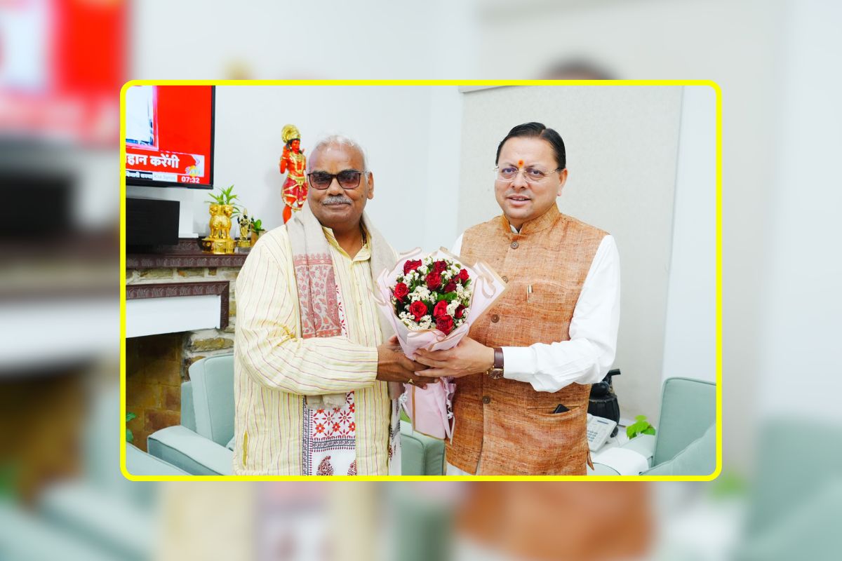 CM Pushkar Dhami News: CM धामी से राजस्थान के कैबिनेट मंत्री मदन दिलावर की मुलाकात, कई महत्वपूर्ण मुद्दों पर हुई लंबी चर्चा