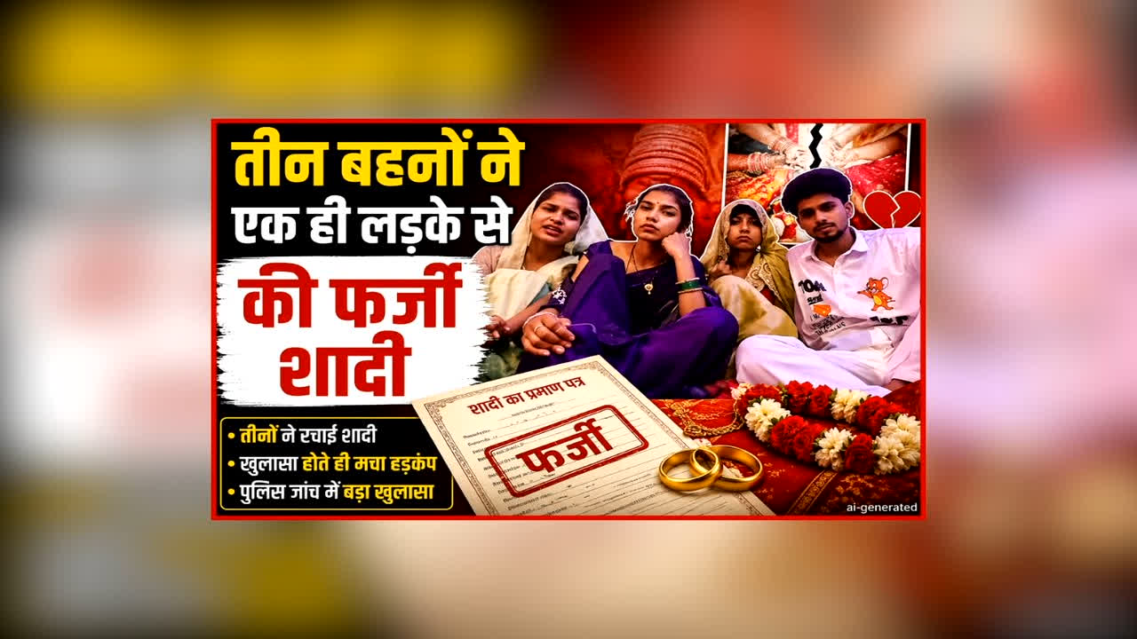 Amroha 3 Sisters Marriage Case: आपस में ही सौतन बन गई 3 सगी बहनें? एक ही लड़के से तीनों ने रचाई थी शादी, अब खुद बताई क्या है सच्चाई