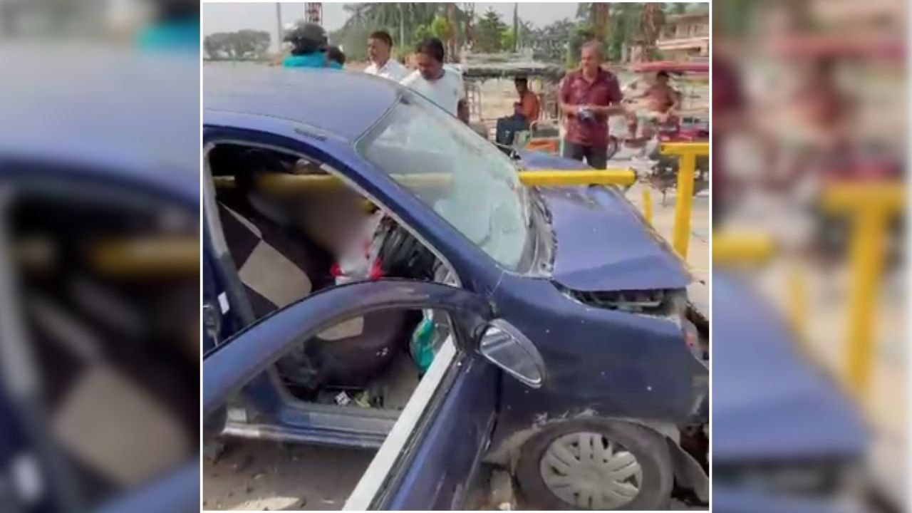 Amroha Road Accident: दिल्ली जा रहें परिवार के साथ दर्दनाक हादसा, सीधे सीने में घुसी हाईवे की रेलिंग, युवक की दर्दनाक मौत