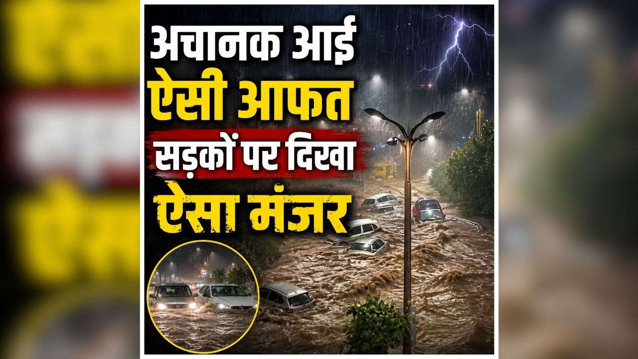 China Heavy Rain: यहां भारी बारिश और बाढ़ से मचा हड़कंप, सड़कों पर दिखा खौफनाक मंजर, देखकर हर कोई रह गया हैरान, प्रशासन ने लोगों से की घर में रहने की अपील
